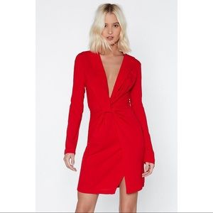 NWOT Nasty Gal Red Dress